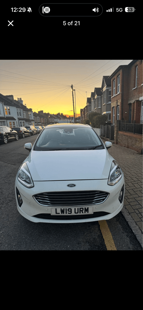 Ford, FIESTA, Hatchback, 2019, Manual, 1084 (cc), 5 doors