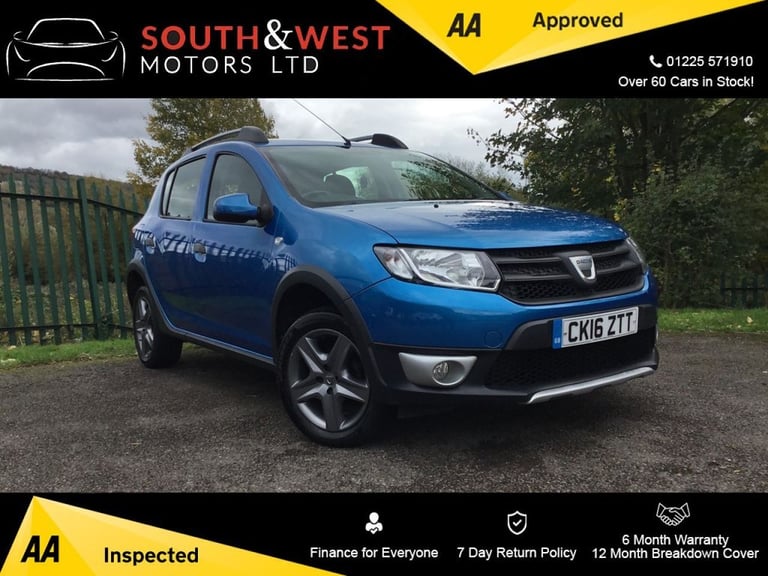 2016 Dacia Sandero Stepway 1.5 dCi Laureate Hatchback 5dr Diesel Manual Euro 6 (s/s) (90 ps) Hatc...