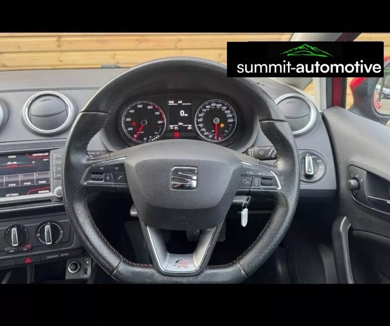 SEAT IBIZA 1.2 TSI 90 FR Technology 3dr Red 2017
