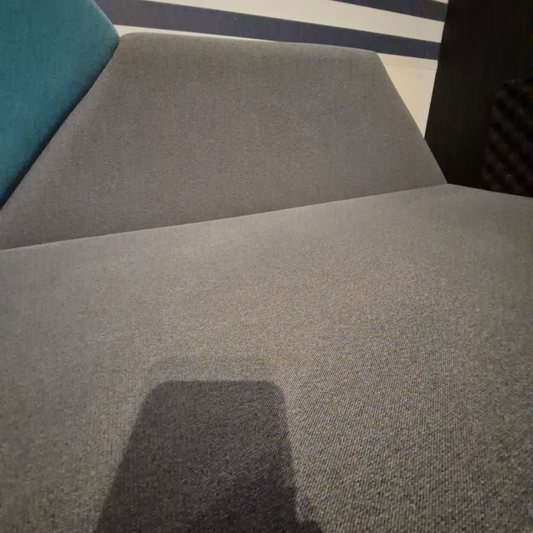 image for Single/ Double sofa bed blue and grey