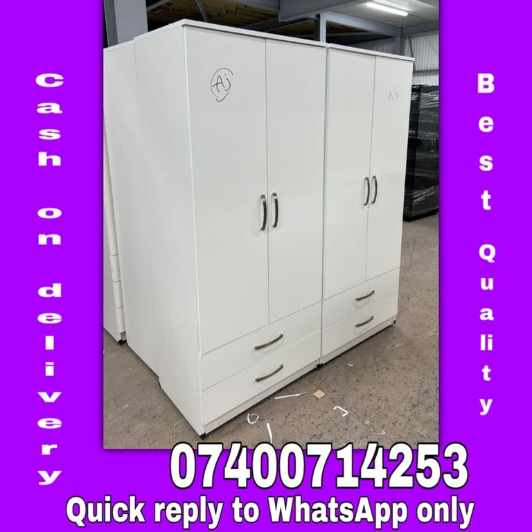 Brand new 2 door Wardrobe For Sale With Cash on delivery 