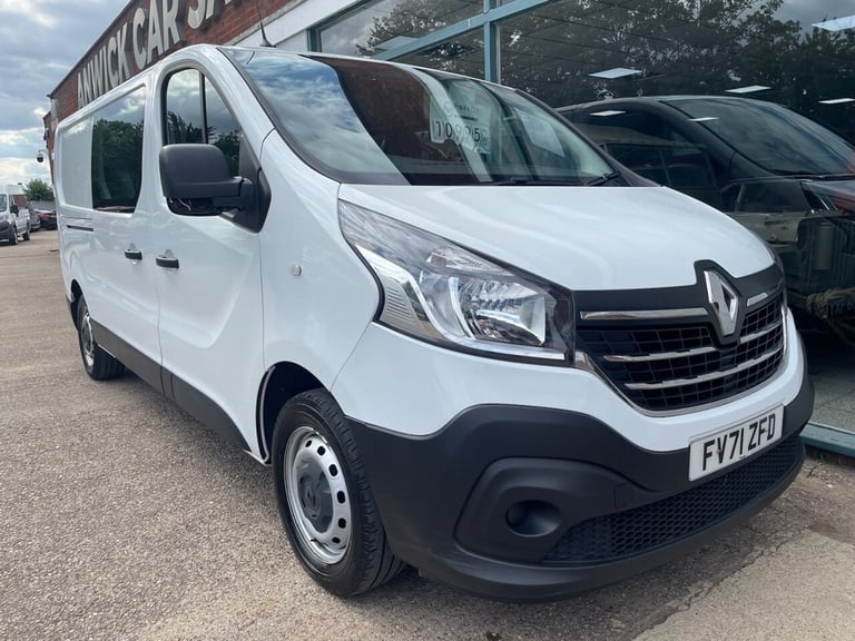 2021 Renault Trafic 2.0 dCi ENERGY 30 Business+ Crew Van Double Cab 6dr Diesel Manual LWB Euro WI...