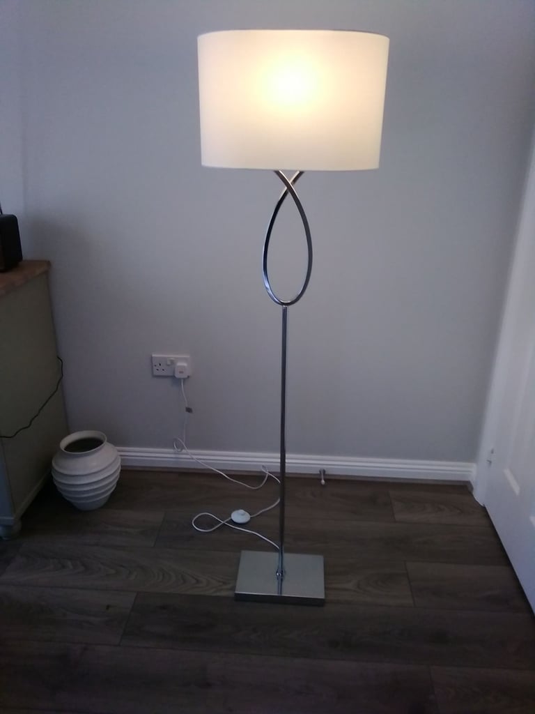 John Lewis Chrome 'Tom' Standard Lamp. Current stock in JL.