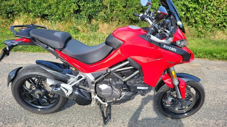 2018 18 DUCATI MULTISTRADA 1260 S DVT HIGH SPEC TOURER ADVENTURE HISTORY NEW MOT