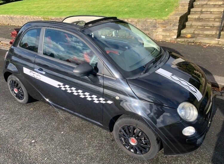 2012 Fiat 500 1.2 Pop 2dr [Start Stop] Cabriolet Convertible CONVERTIBLE Petrol Manual