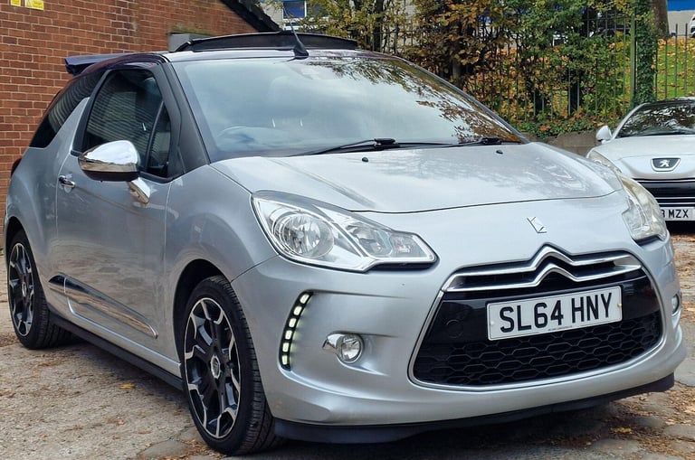 2014 Citroen DS3 1.6 THP DSport Plus Euro 5 2dr CONVERTIBLE Petrol Manual