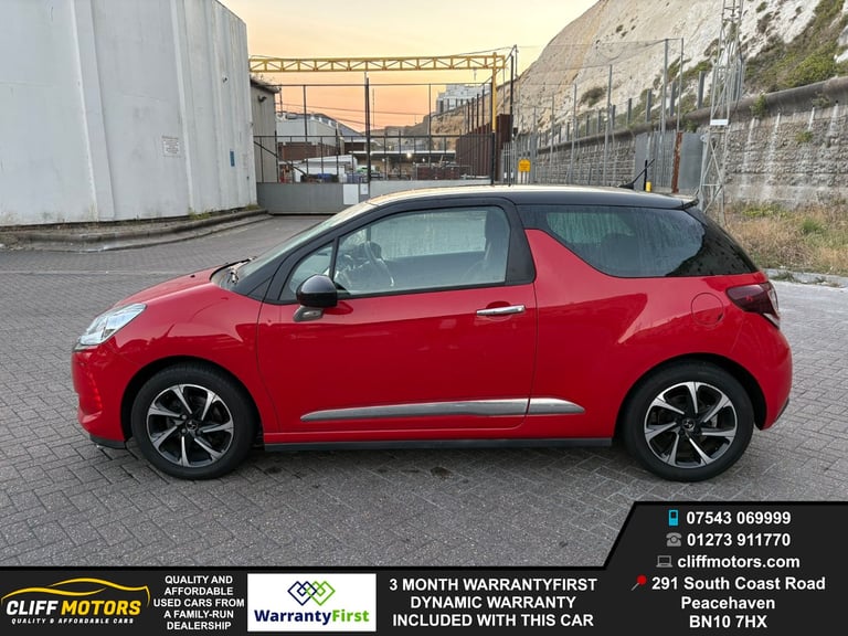 2017 DS DS3 Elegance - New Years MOT - £20 Road Tax - ULEZ Compliant - 3 Month Warranty