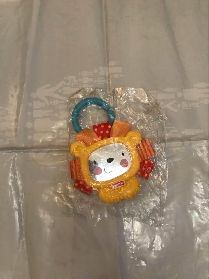 image for Fisher price lion baby mirror