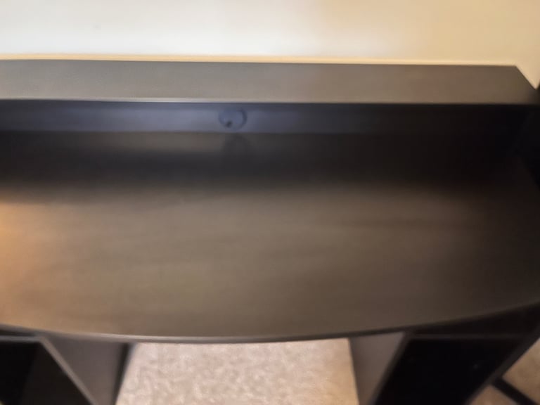 Black desk