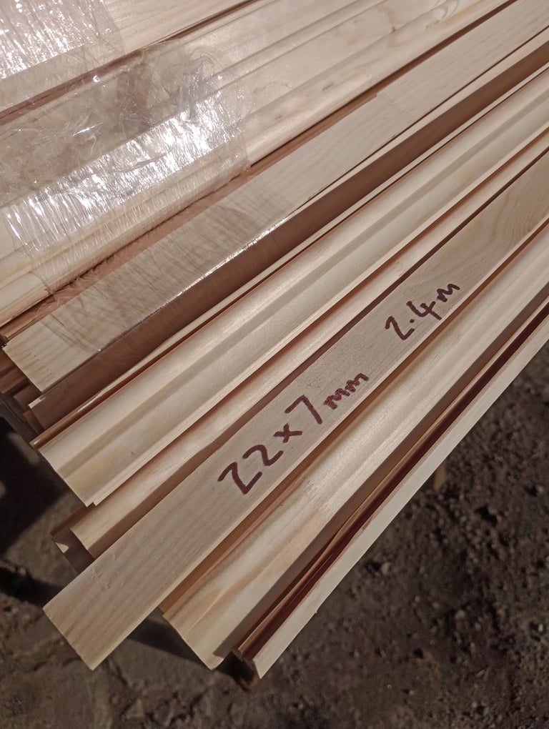 Timber wall panel beading 