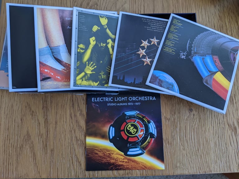 image for ELO Electric Light Orchestra Box Set 5 x CD & Bonus Disc Time (6 CD's in all) All Like New