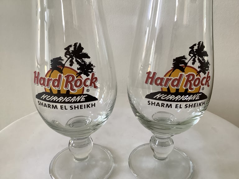 Brand new pair of Hard Rock Hurricane glasses Sharm El Sheikh 