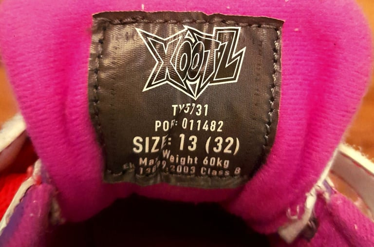 £10 Xootz Disco Roller Boots