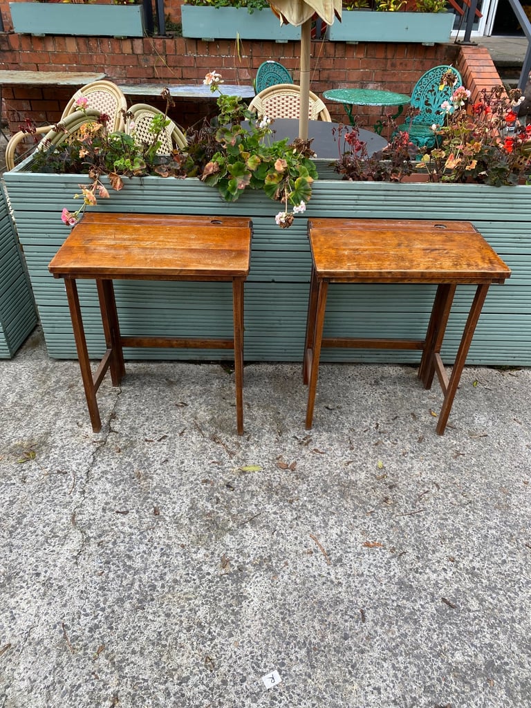 Pair of Victorian Folding Children’s Desks