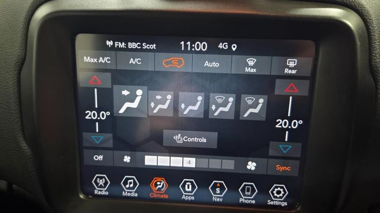 2021 Jeep Renegade 1.0 T3 GSE Limited 5dr-BLACK LEATHER-SAT NAV Manual Hatchback Petrol Manual