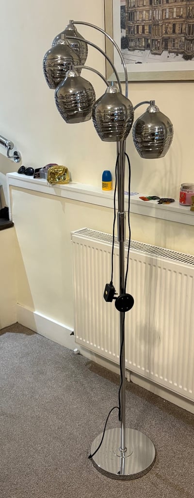 Next grey drizzle floor lamp 5 shades