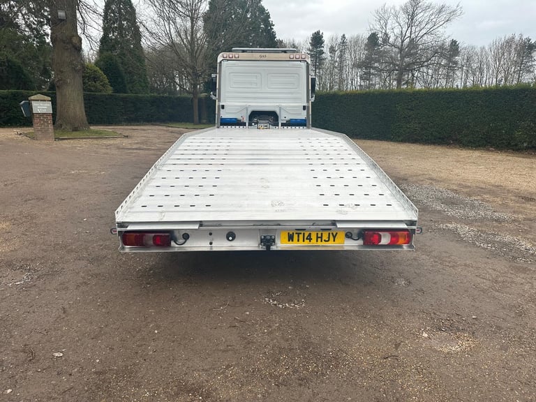 Mercedes-Benz Atego 816 2014 Euro 6 7.5 ton recovery truck Beavertail Manaul 
