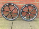 Pair 26” Mag Wheels Good Condition and Running Nice and True.