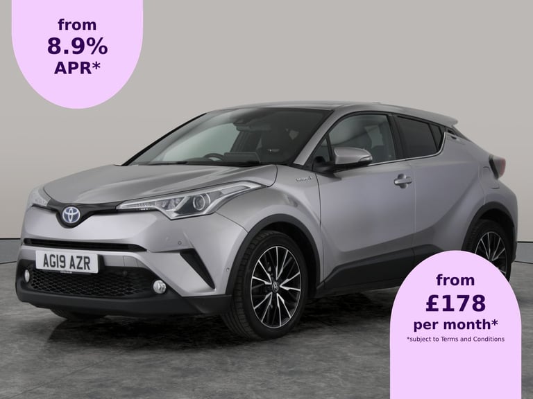 image for 2019 Toyota C-HR 1.8 VVT-h Excel SUV 5dr Petrol Hybrid CVT Euro 6 (s/s) (122 ps) - HEATED SE Suv ...
