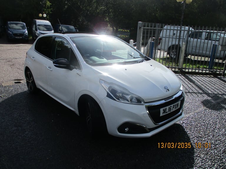2016 Peugeot 208 1.2 PureTech 110 GT Line 5dr HATCHBACK Petrol Manual