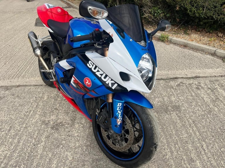 2008 08 SUZUKI GSXR 1000 K7 GSXR1000 SUPERBIKE CLASSIC SPORTS BLUE  WHITE