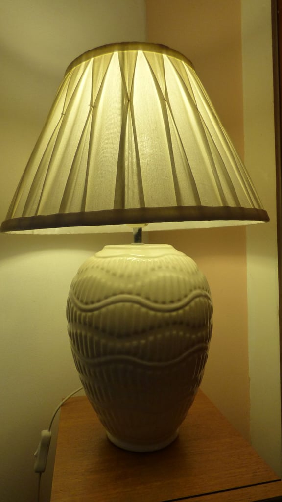 image for Beautiful Cream Ceramic Table Lamp