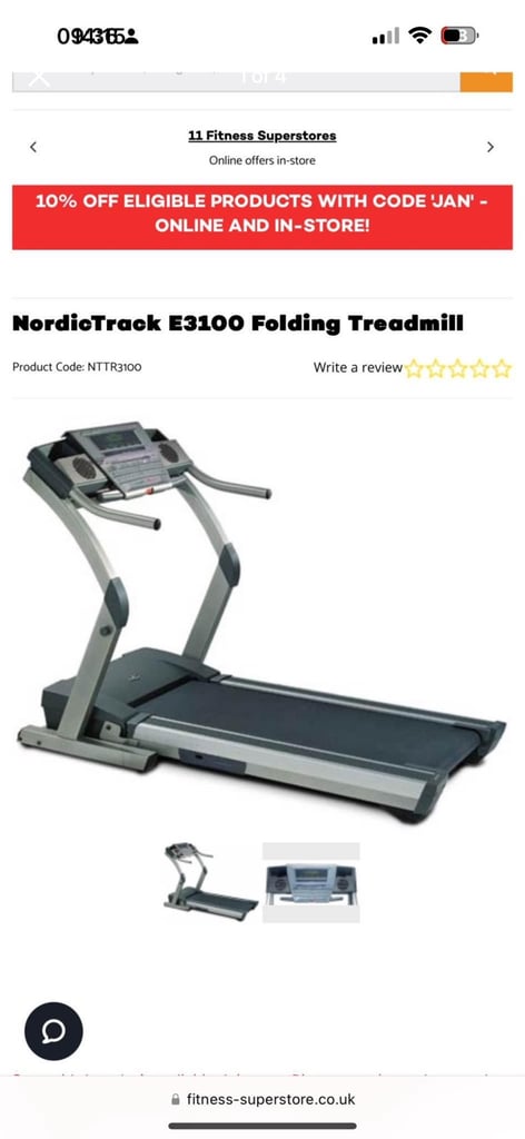 Nordictrack discount c2200 measurements