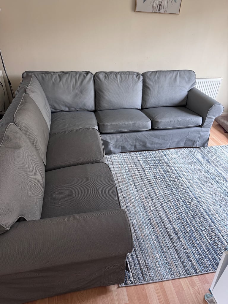 image for Corner Sofa IKEA EKTORP in Excellent Condition like new
