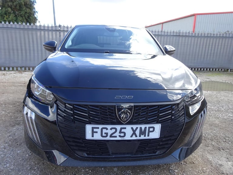 2025 25 REG PEUGEOT 208 ALLURE PURETECH DAMAGED REPAIRABLE SALVAGE