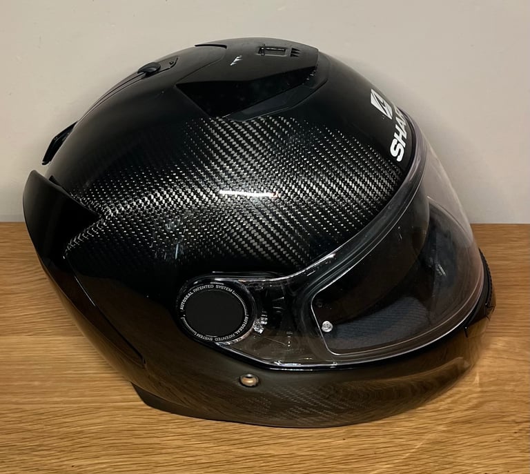 Shark Spartan Carbon - Skin Black/Anthracite Motorcycle Helmet