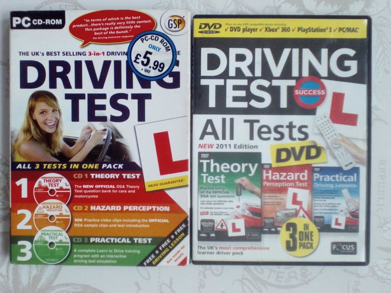 Driving Test CDs only £5
