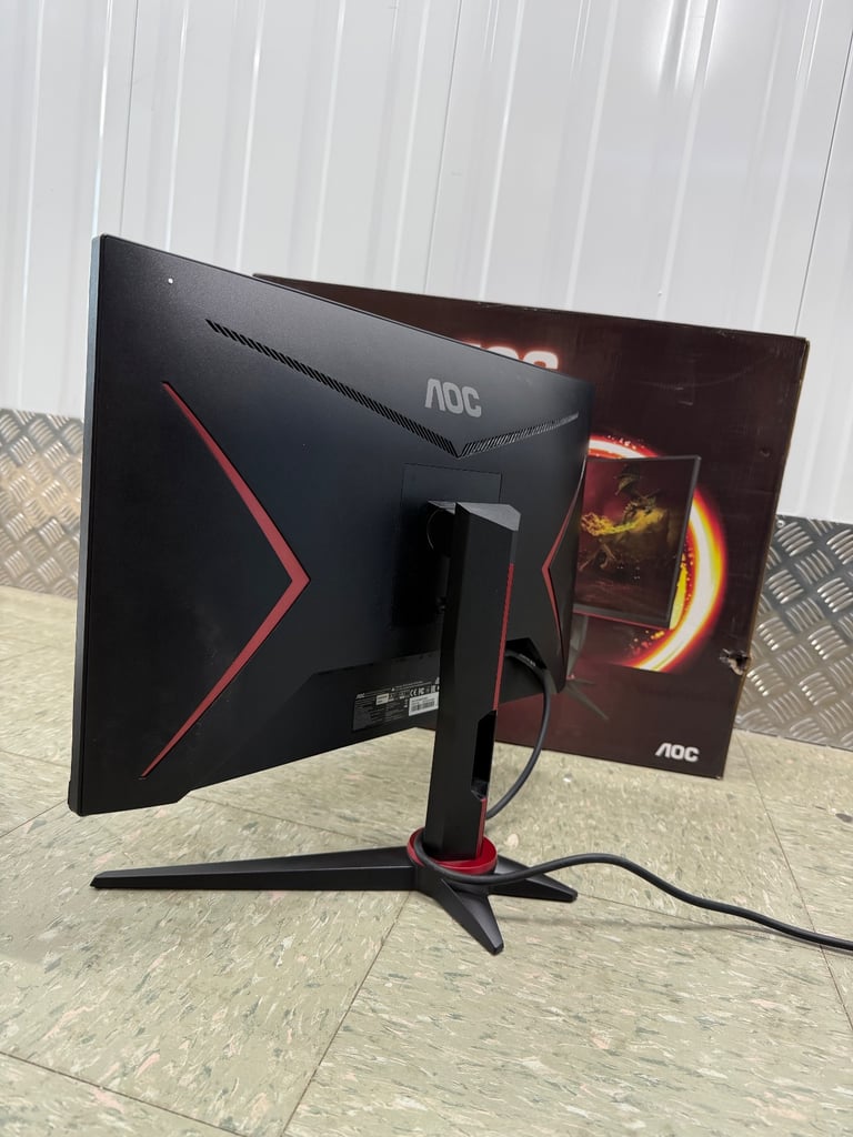 image for AOC 24 inch Gaming Monitor 165Hz, 1ms, IPS, Full HD 1920 x 1080, Height Adjust, FreeSync, 24G2SP