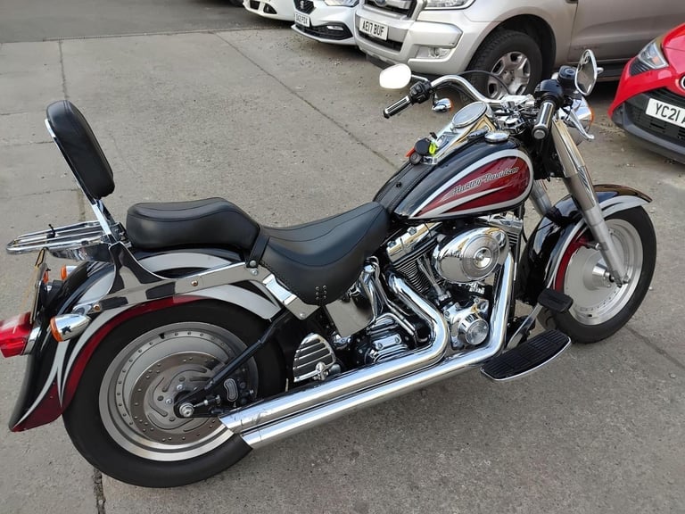 2006 06 HARLEY-DAVIDSON FAT BOY FLSTFI FATBOY FUEL INJECTED LOW MILES NEW MOT 