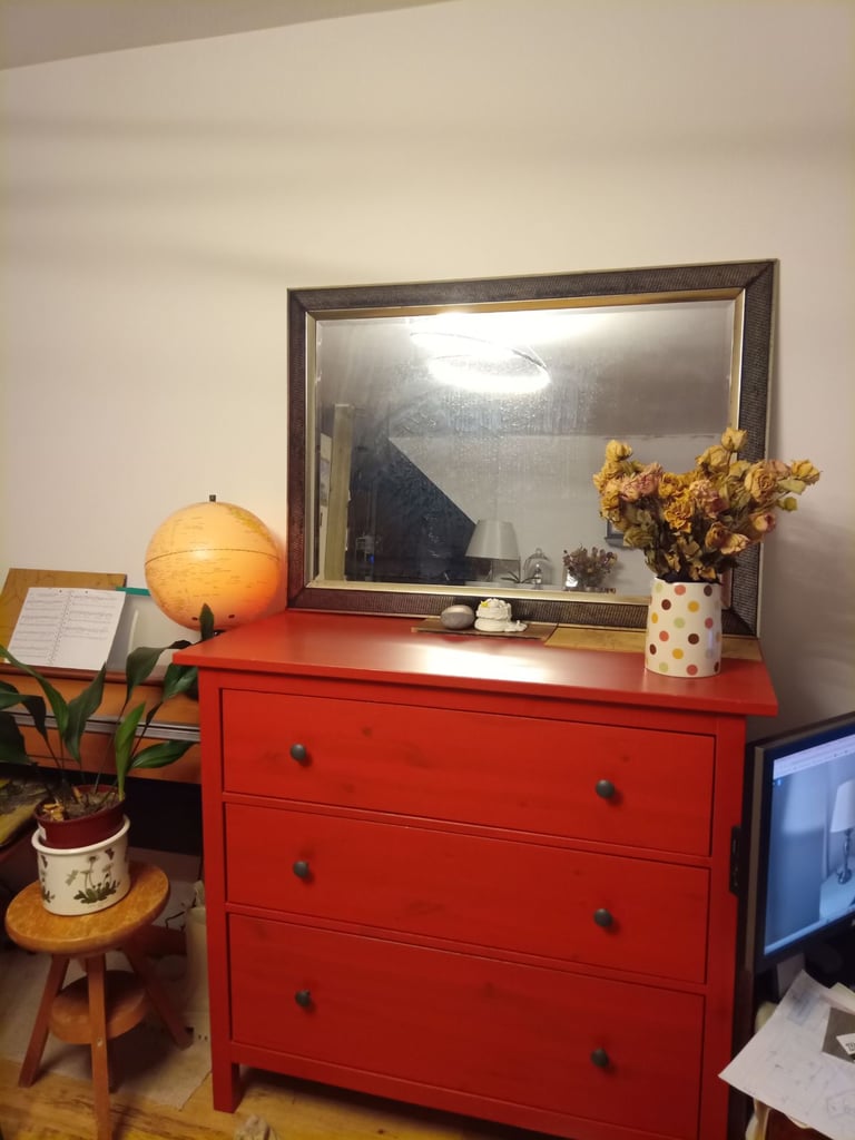 Free Mirror with Gold Inset 75cm x 106cm
