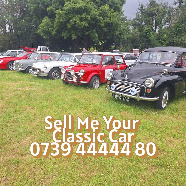 Classic Cars Wanted, Morris , Austin, MGB, Rover, MG, Triumph, Mini, Ford, Vintage, Sell Your Car