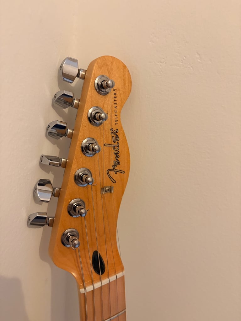 Fender Telecaster (2023) with Boss Katana Mini Amp and extras