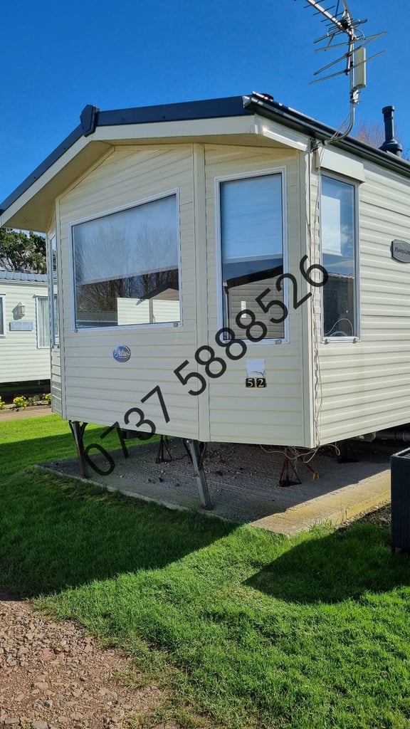 Static caravan for hire at Haven Seton sands 