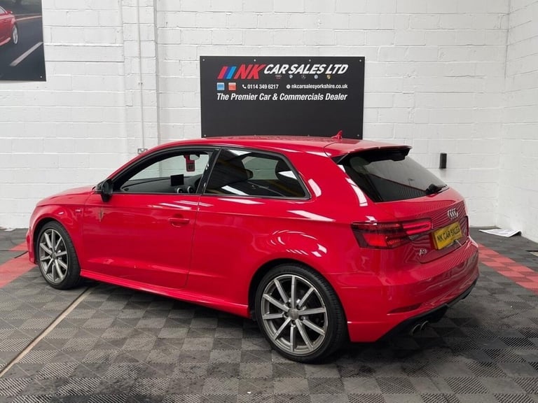 2017 67 AUDI A3 1.5 TFSI COD BLACK EDITION HATCHBACK 3DR PETROL MANUAL EURO 6 (S