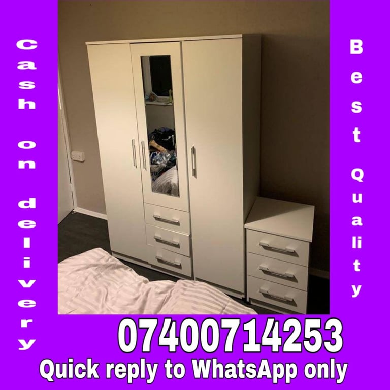 Brand new 2-3 door Wardrobe For Sale With Cash on delivery