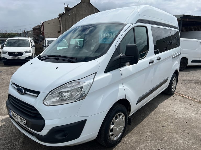 2017 Ford Transit Custom 2.0 TDCi 130ps High Roof Kombi Trend Van MPV Diesel Manual