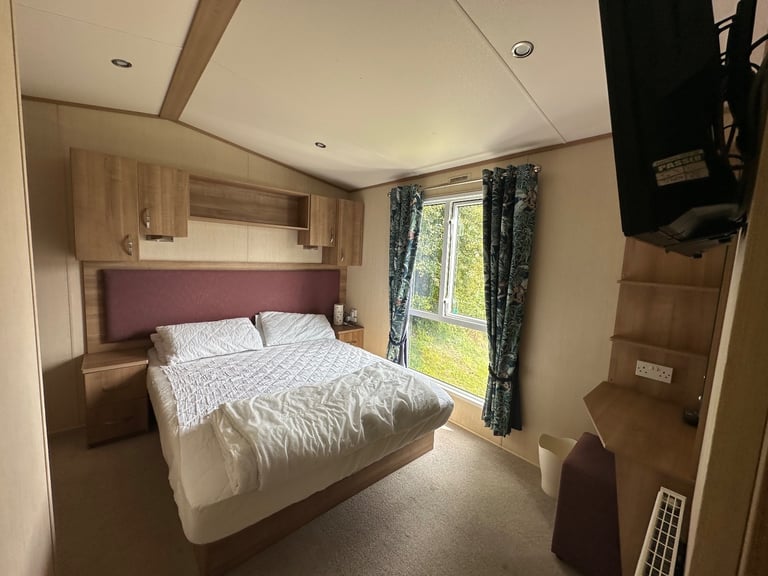 ABI Sunningdale 2014 two bed static caravan for sale sited on Haven Perran Sands