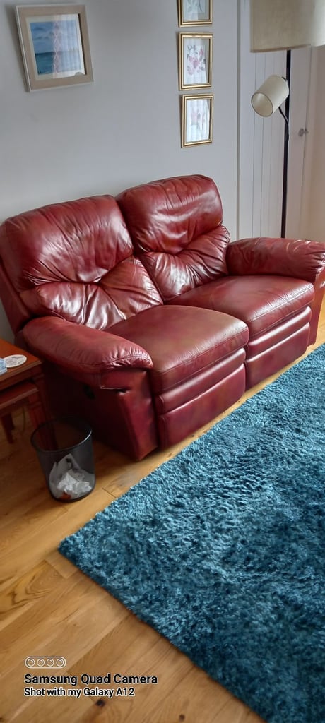 image for Electric Leather Reclining Sofa
