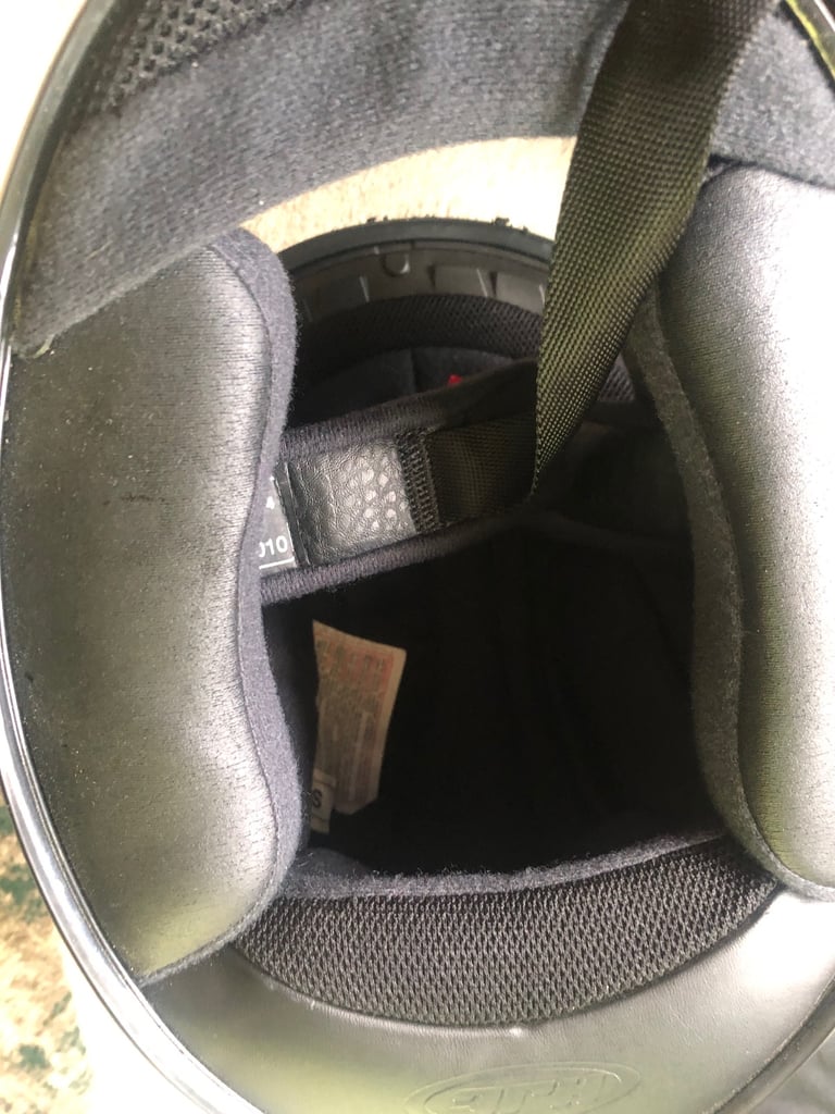 Motorbike helmet hjc worn 3 times