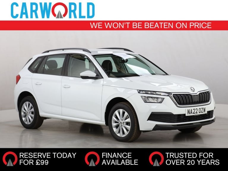 2022 Skoda Kamiq 1.0 TSI S SUV 5dr Petrol Manual Euro 6 (s/s) (95 ps) HATCHBACK Petrol Manual