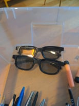 2x 3d glasses from cinema