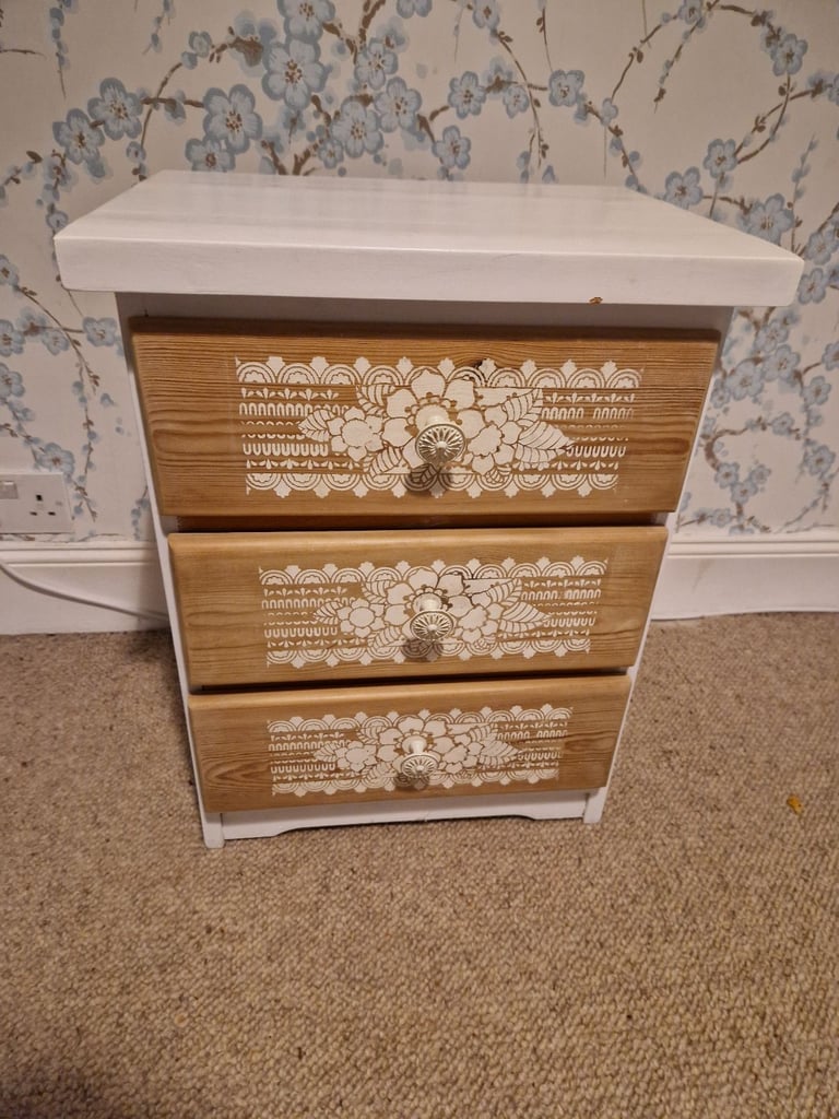 Small upcycled chest of drawers