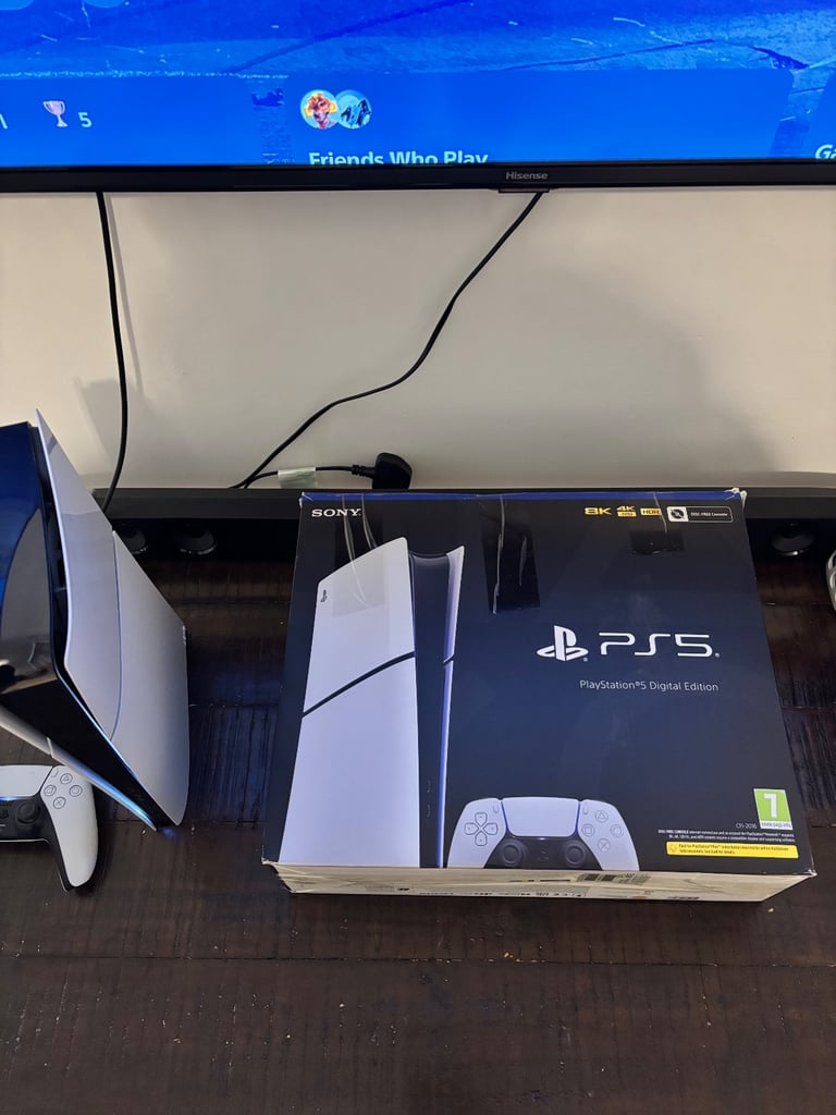 PlayStation 5. Basically brand new.