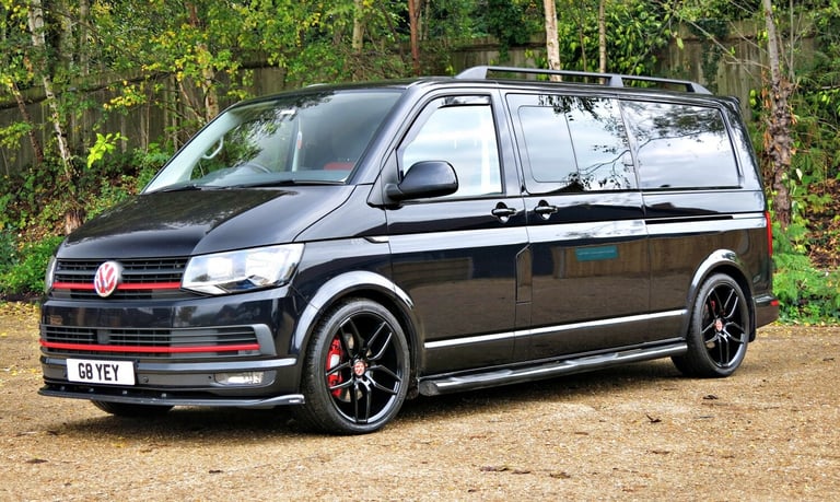 VOLKSWAGEN TRANSPORTER KOMBI T6 150HP HIGHLINE NO VAT SPORTLINE LWB EURO 6 T32 B