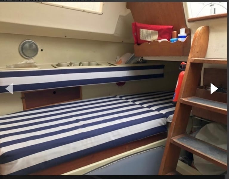 25ft lifting bulb keel sailing yacht 