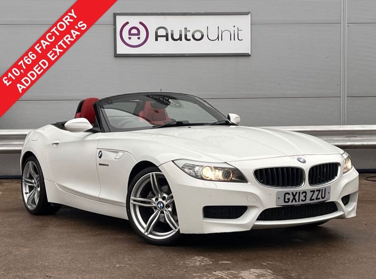 2013 BMW Z4 20I M SPORT CONVERTIBLE PETROL AUTO SDRIVE £10,766 FACTORY